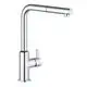 KLUDI-L-INE-XS-ECO-Spueltisch-EHM-herausziehbarer-Auslauf-kurzer-Hebel-chrom-408510578 gallery number 1
